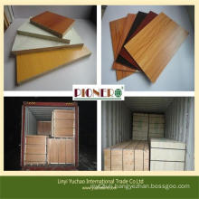 Hot Selling Melamine MDF Board for Furniture and Decoration